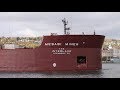 Mesabi Miner - Delighting Children with a Double Salute While Departing Duluth
