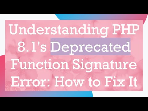 Understanding PHP 8.1's