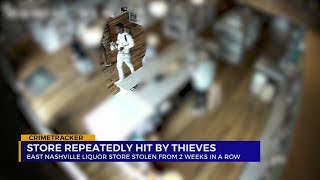 East Nashville liquor store repeatedly hit by thieves