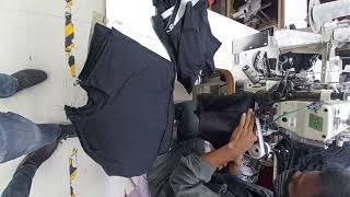 Waist Out Elastic Join. Process Capacity Smv