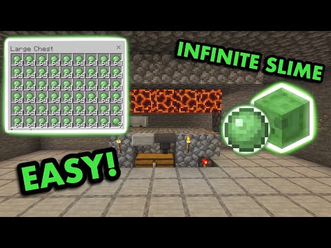 Tutorial simples de fazenda de babosas no Minecraft Bedrock (MCPE/Xbox/PS4/Switch/Windows 10)