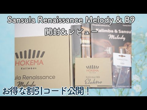 HOKEMAアンバサダー就任！B9とSansula Renaissance Melody開封