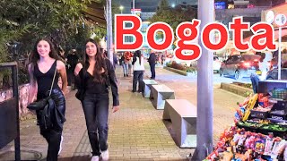 Bogotá Colombia Night Walk 🇨🇴 | Downtown Nightlife Walking Tour 4K (2026)