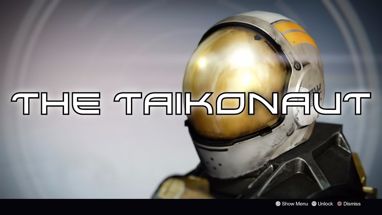 Destiny: Taikonaut Exotic Helmet! RNG Luck