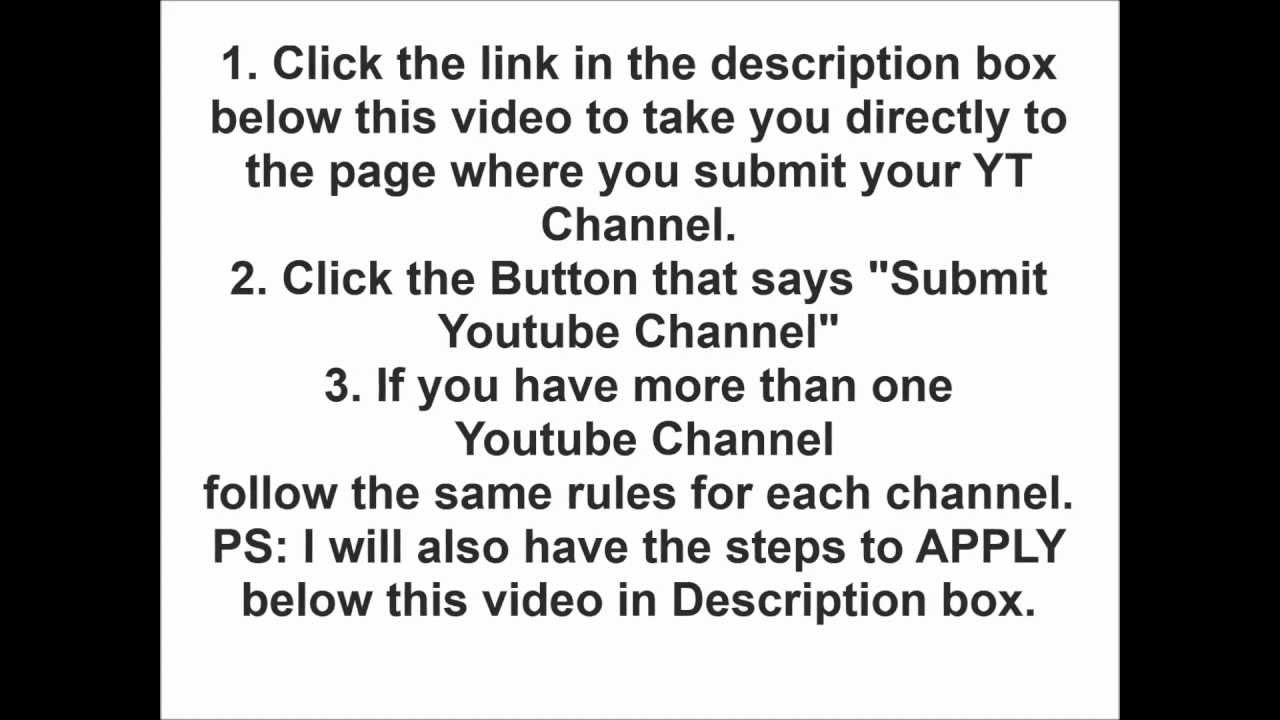 How To Get Youtube PARTNERSHIP with Fullscreen "Beautique"