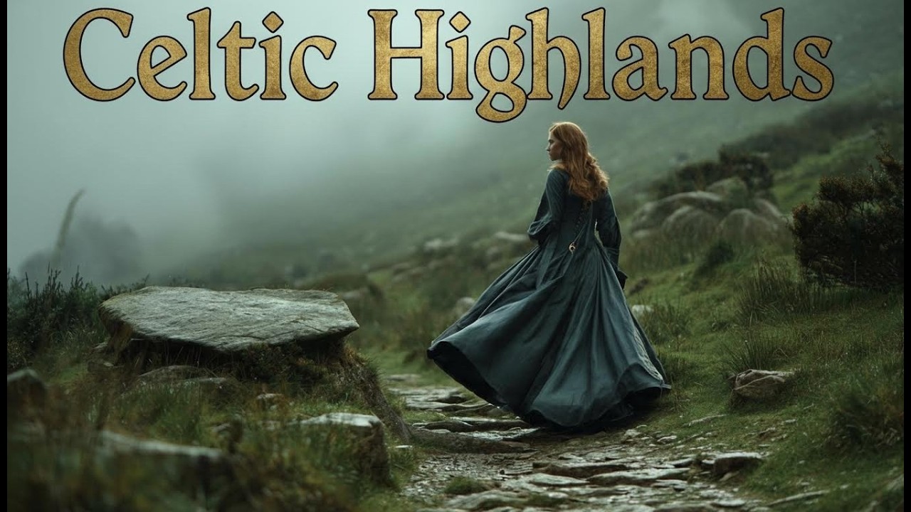 Voices Carried by Celtic Melody | Irish Gaelic Songs with Harp and Slow Harmonic Flow