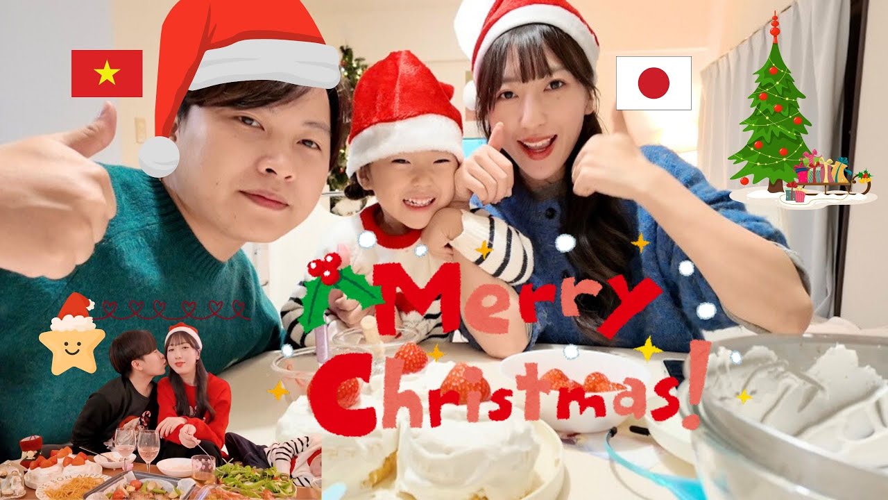 Cùng Vợ Nhật vào bếp chuẩn bị bữa cơm ấm cúng ngày Giáng Sinh | Merry Christmas Kona Family