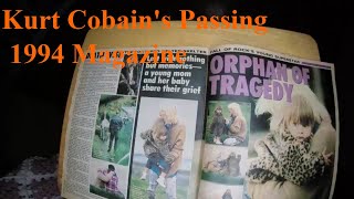 Kurt Cobain's Passing Away Star Magazine