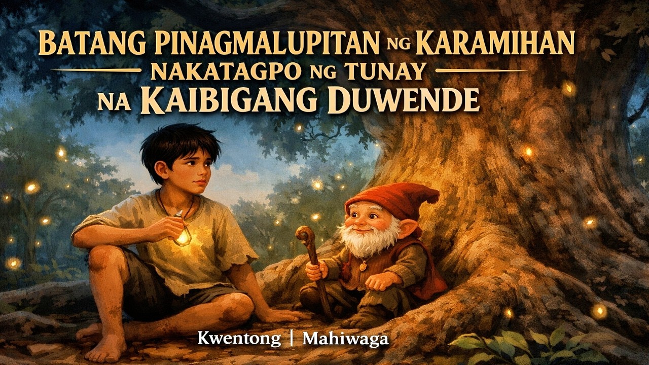 BATANG UTOSAN AT PINAGMALUPITAN NG KARAMIHAN NAKATAGPO NG TUNAY NA KAIBIGANG DUWENDE  | True Story