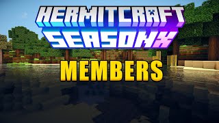 Every Hermitcraft Season 10 Member