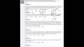 2017 AMC 10A problem 7 and 8. Simple and easy series.