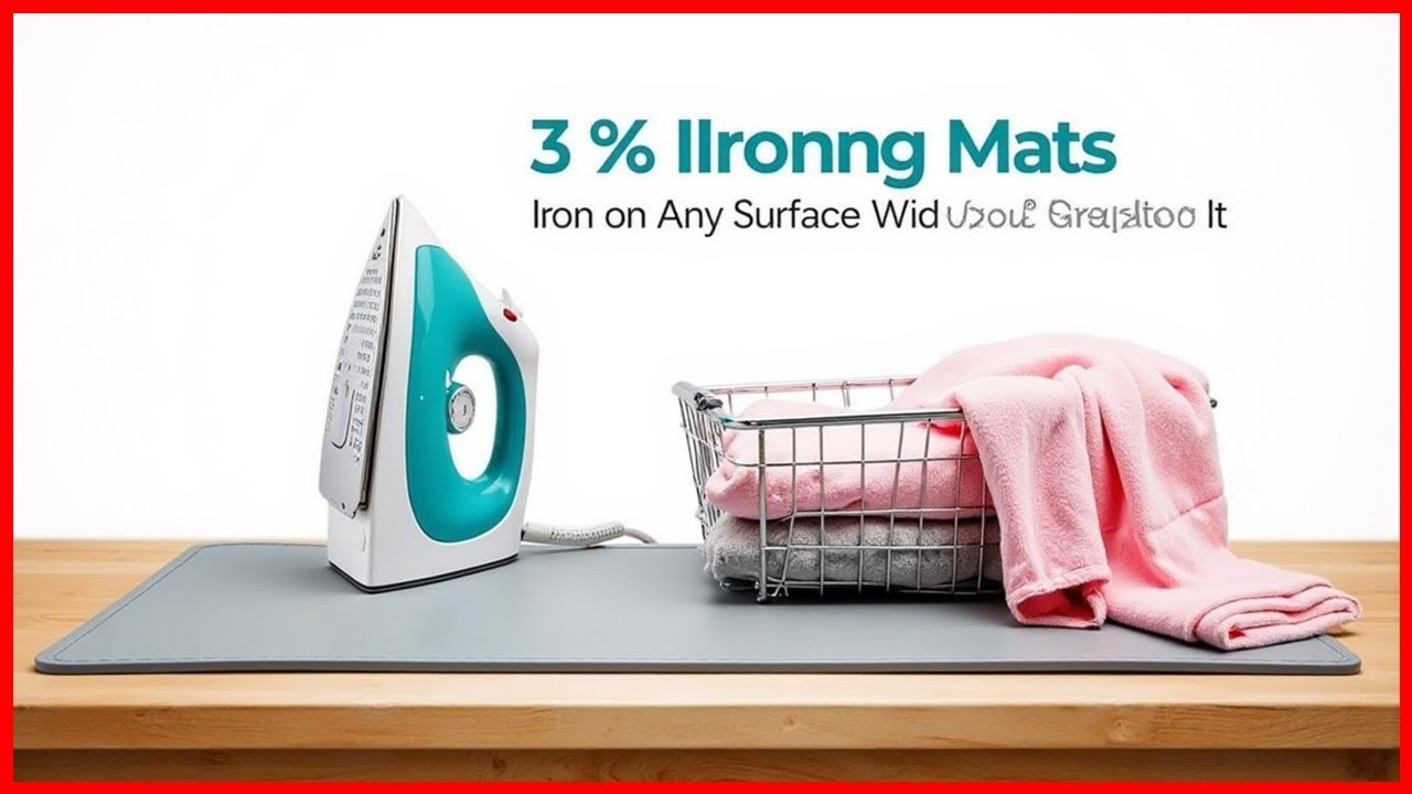 Best Ironing Mats – Iron on Any Surface Without Damaging It