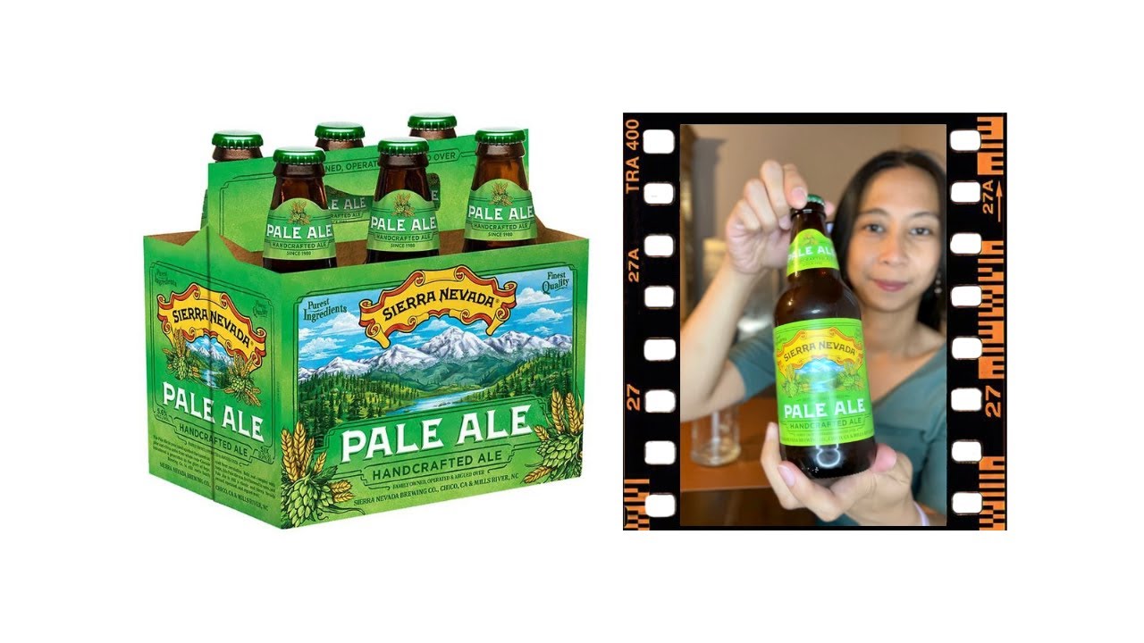 Sierra Nevada Handcrafted Pale Ale 5.6% ABV Beer 