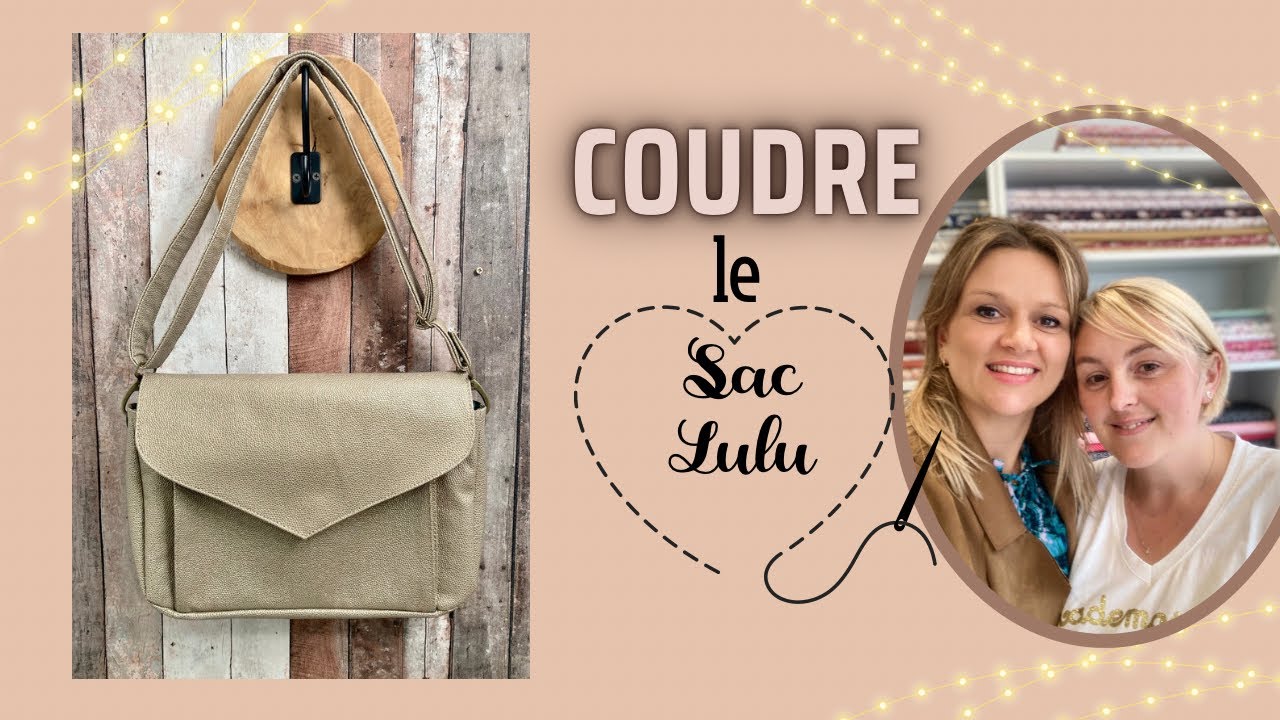 Tuto couture : Coudre un sac besace « le sac Lulu »