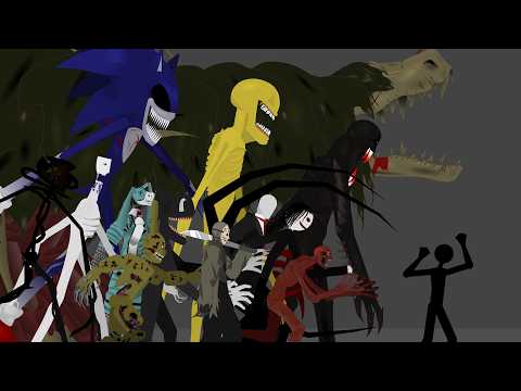 Horror creatures/monsters vs humans
