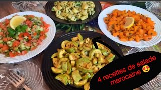 4 RECETTES DE SALADES MAROCAINE ?