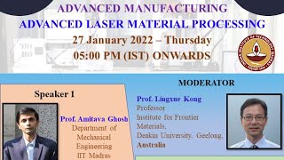 Advanced Laser Materials Processing - Advanced Manufacturing