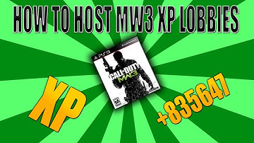 How to Host MW3 XP Lobbies on 1.23
