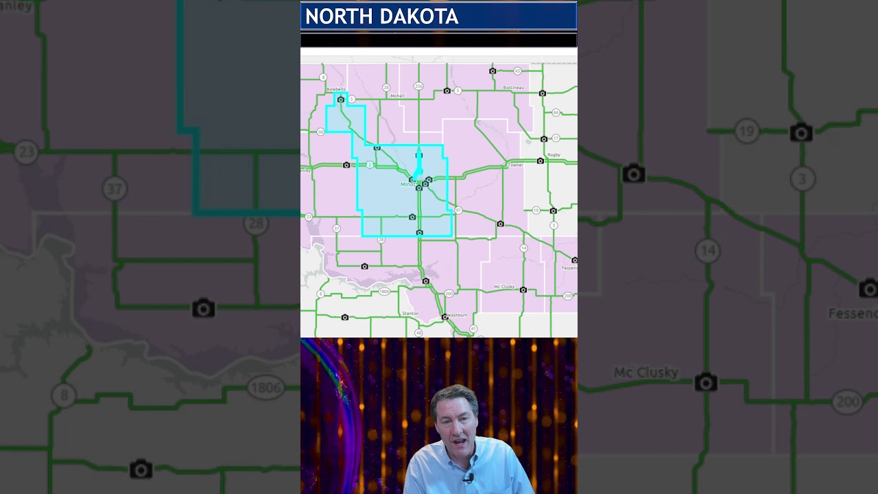 Massive Dust Storm from Extreme Wind Gusts #weatherforecast #northdakota #dangerous
