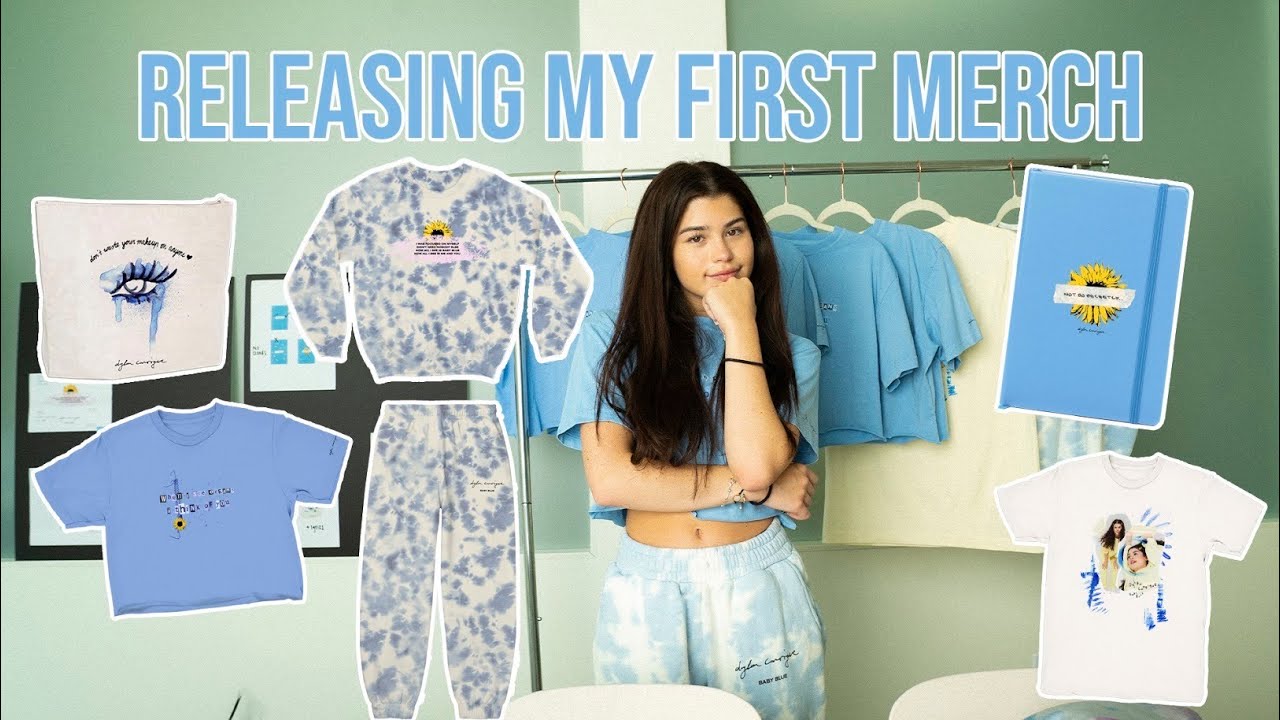 Creating & Releasing My First Merch! - YouTube