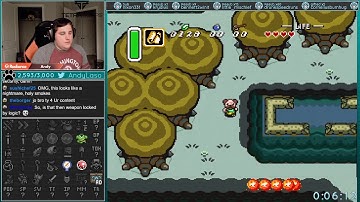 A Link to the Past | CrissCross All Dungeons Max Enemizer with Fouton | New experimental map feature