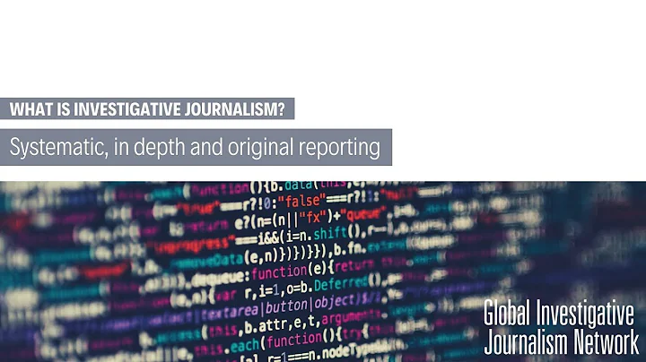 David Kaplan - What exactly is investigative journalism?