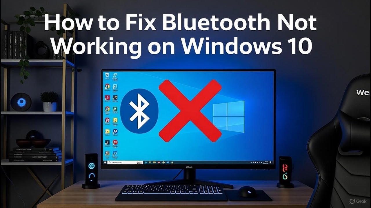 How to Fix Bluetooth Not Working on Windows 10 - YouTube