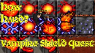 How Hard Was the Vampire Shield Quest in the Old Days? (Aurea 2005 - RL Tibia 7.4) Nozimu
