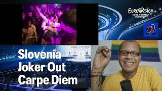 Reaction to Joker Out - Carpe Diem - Slovenia at the Eurovision Song Contest 2023