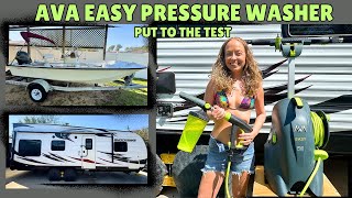 AVA Easy Pressure Washer Review: The Perfect Choice For RVs, Cars, & Boats