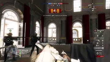 Clearing  and Capturing Objective C With Insane Multikills | Battlefield 1