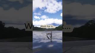 Cessna 172 Overspeed landing #thatdevevia #msfs2024 #planelanding #viral