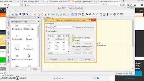 Simular Circuitos Eléctricos y Electrónicos con QUCS