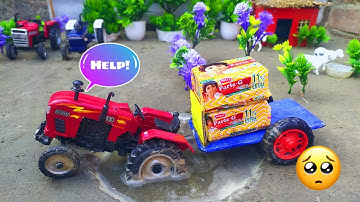 eicher mini tractor stuck in mud with parleg mini science project | mini science project @rmtoys_