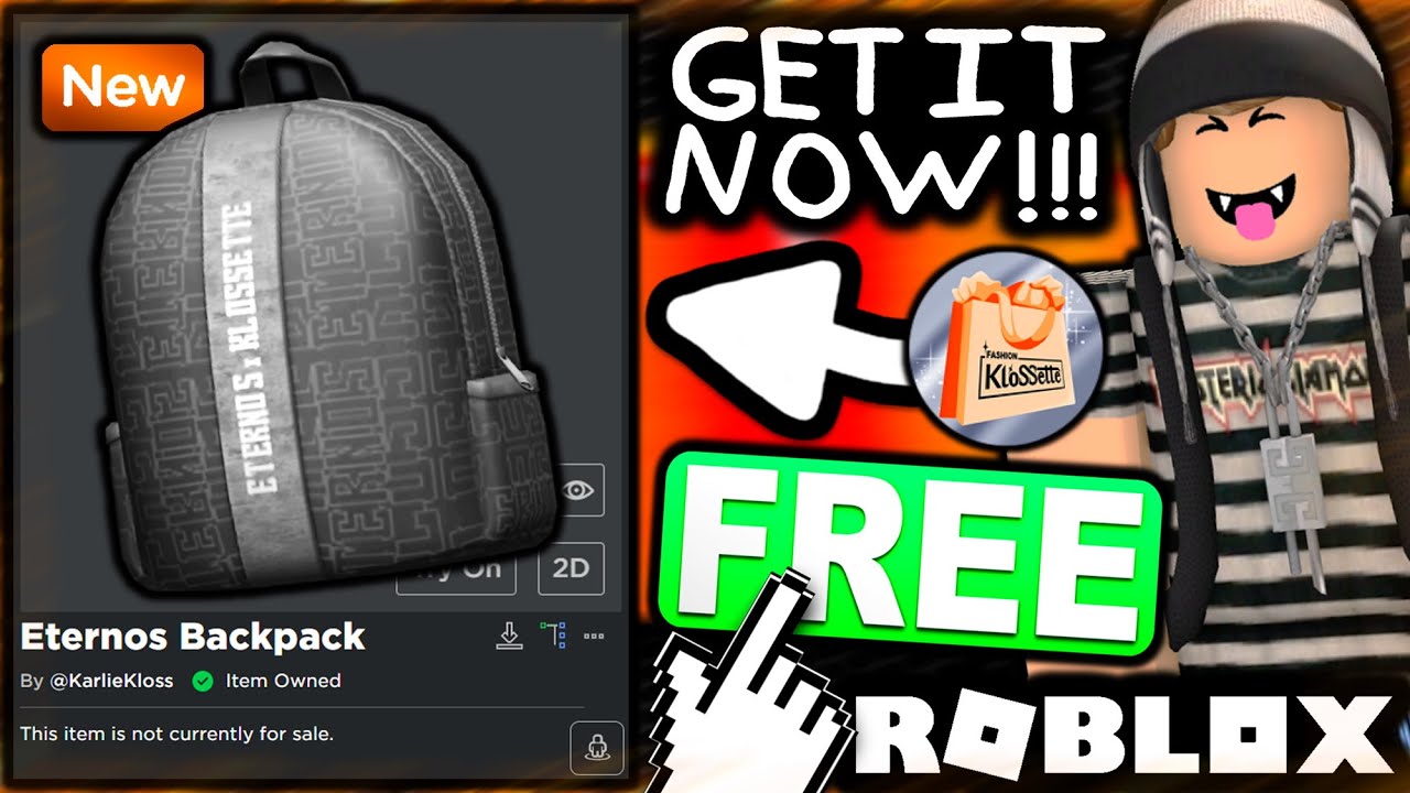 Catalog Avatar Creator Backpack - Roblox