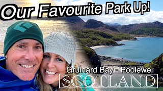 NC500 Part 10: Our Best Scotland Park up and adventures in Poolewe