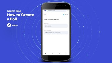 Quick Tip - Creating a Poll with Status Voting DApp