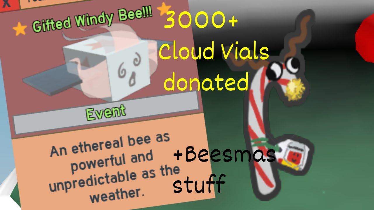Gifted Windy Bee Beemas Stuff Roblox BSS YouTube Gifted Windy Bee Beemas Stuff Roblox BSS YouTube