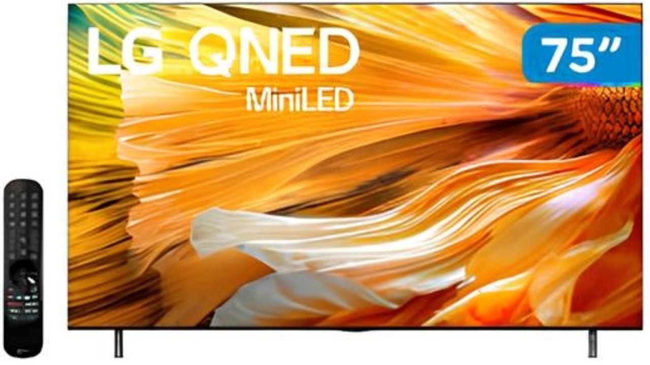 O CINEMA É NA SUA CASA! 🎬 | Smart TV 75" LG QNED MiniLED 144Hz: Imagem Perfeita e Som Dolby Atmos