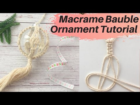 Video: How To Make Baubles From Floss