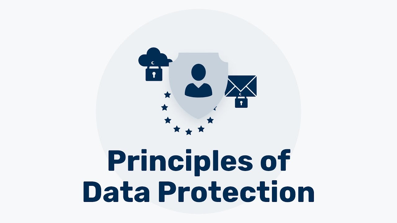 The data protection principles of the GDPR