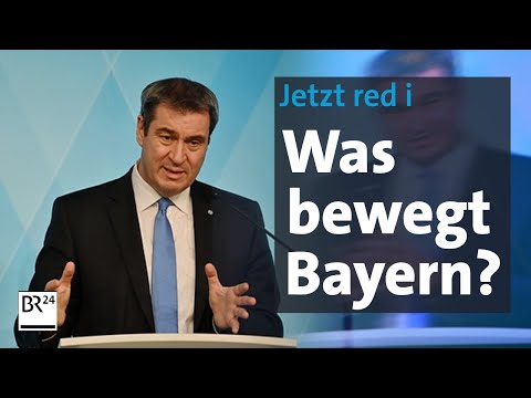 Was bewegt Bayern? Markus Söder stellt sich den Fragen der Bürger | jetzt red i | BR24live