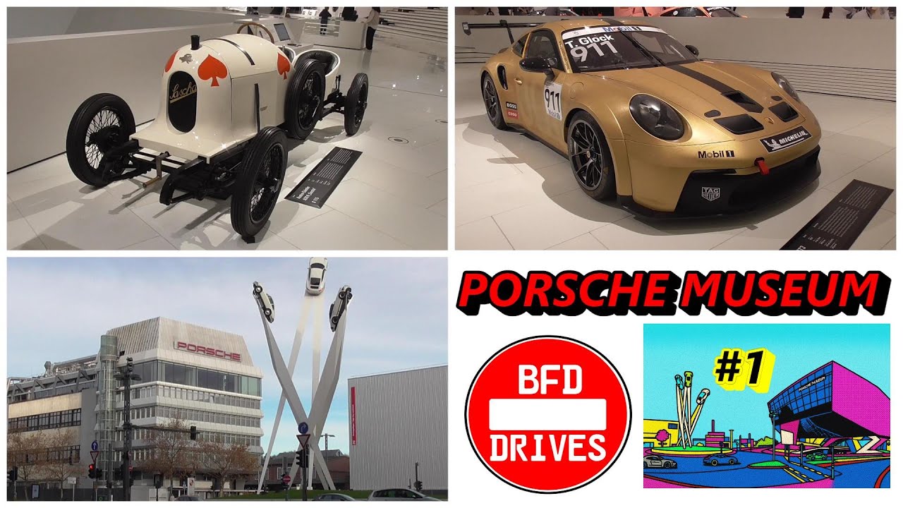 🚗 МУЗЕЙ PORSCHE Часть 1/8 ⛔️ 16.11.2025 🚥 Краткий взгляд на улицу и знакомство с историей Porsche 🚘