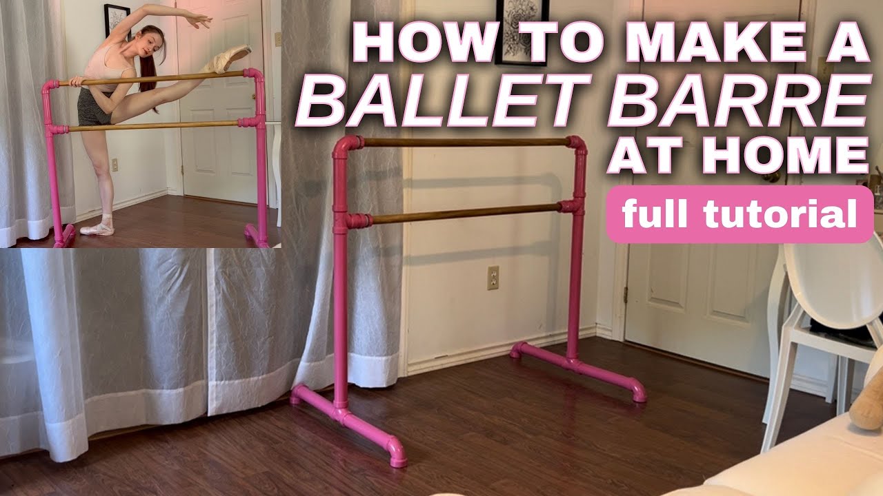 DIY Ballet Barre for My Tiny Dancer–Tutorial