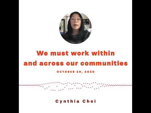 Cynthia Choi - This is structural racism, not new, but we can do ...