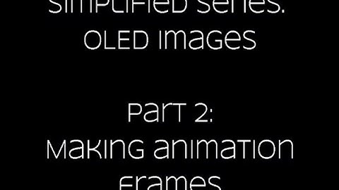 OLED Images for ProffieOS - Simplified Series - Part 2 for Photoshop