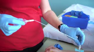 How to draw blood from patient with autism | OSU CAST