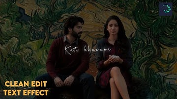 Alight Motion Text Effect || Clean Edit Tutorial Alight Motion || Alight Motion Tutorial