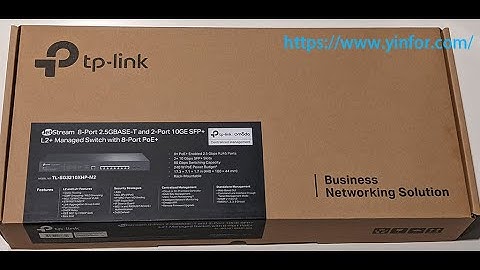 TP-Link TL-SG3210XHP-M2 Switch