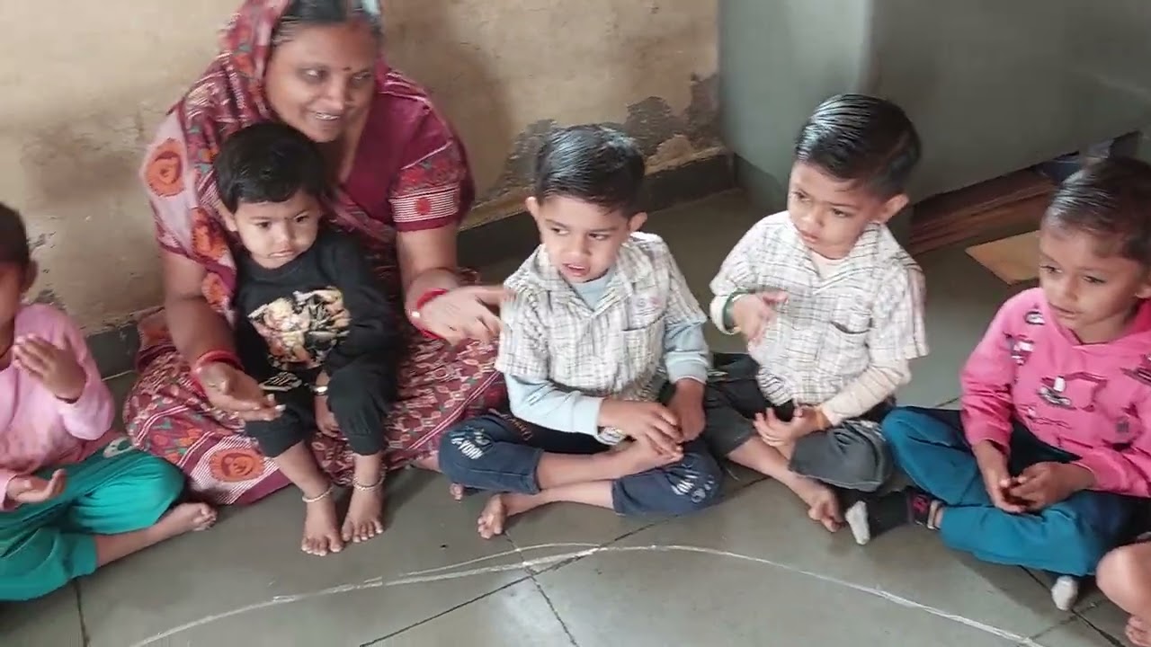 તને ચકલી બોલાવે તને પોપટ બોલાવે અભિનય ગીત 🐦🦜🐕 || 